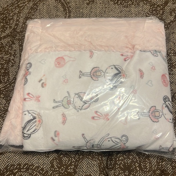See Sweet Minky Designs baby blanket for girl. Brand new never opened. - Picture 2 of 2